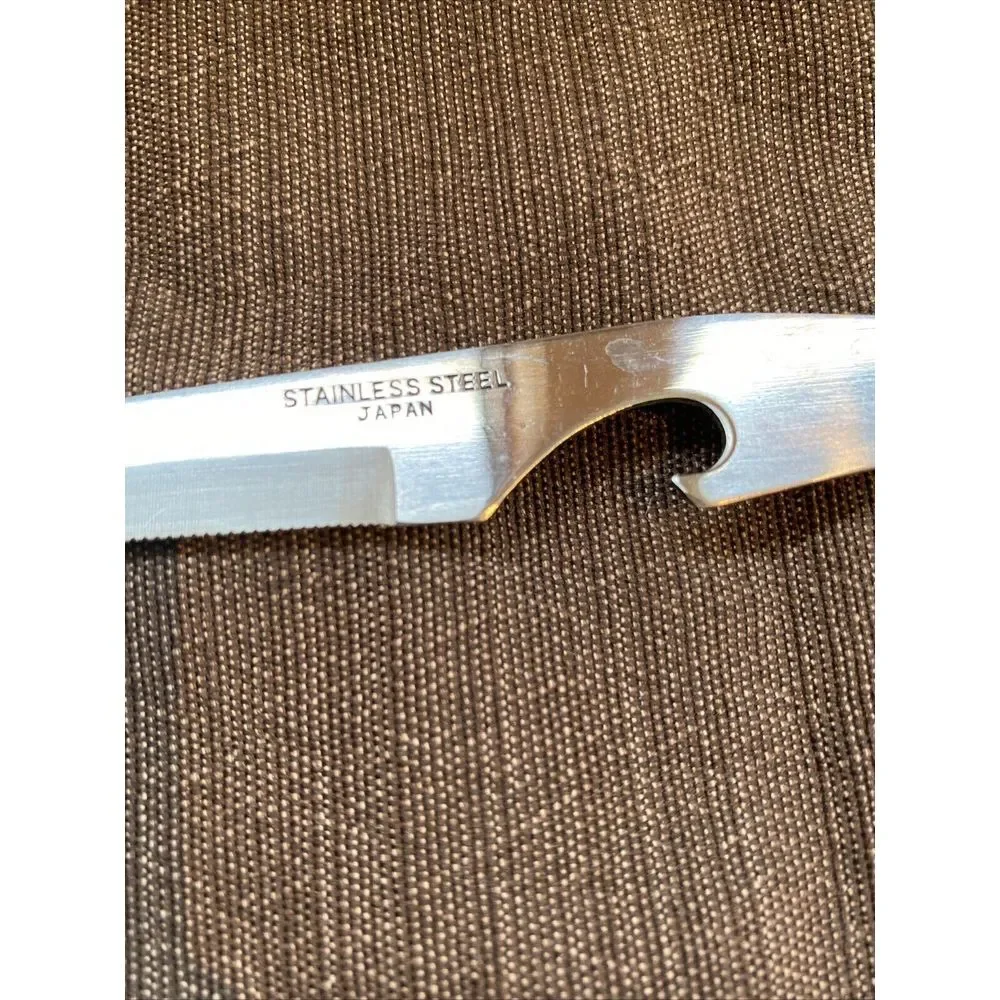 Vintage MCM Bakelite Handle Cheese ? Tomato‎ ? Knife Made In Japan